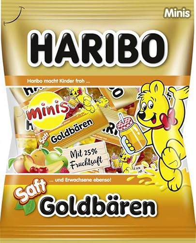 Haribo Minibeutel Saft-Goldbären