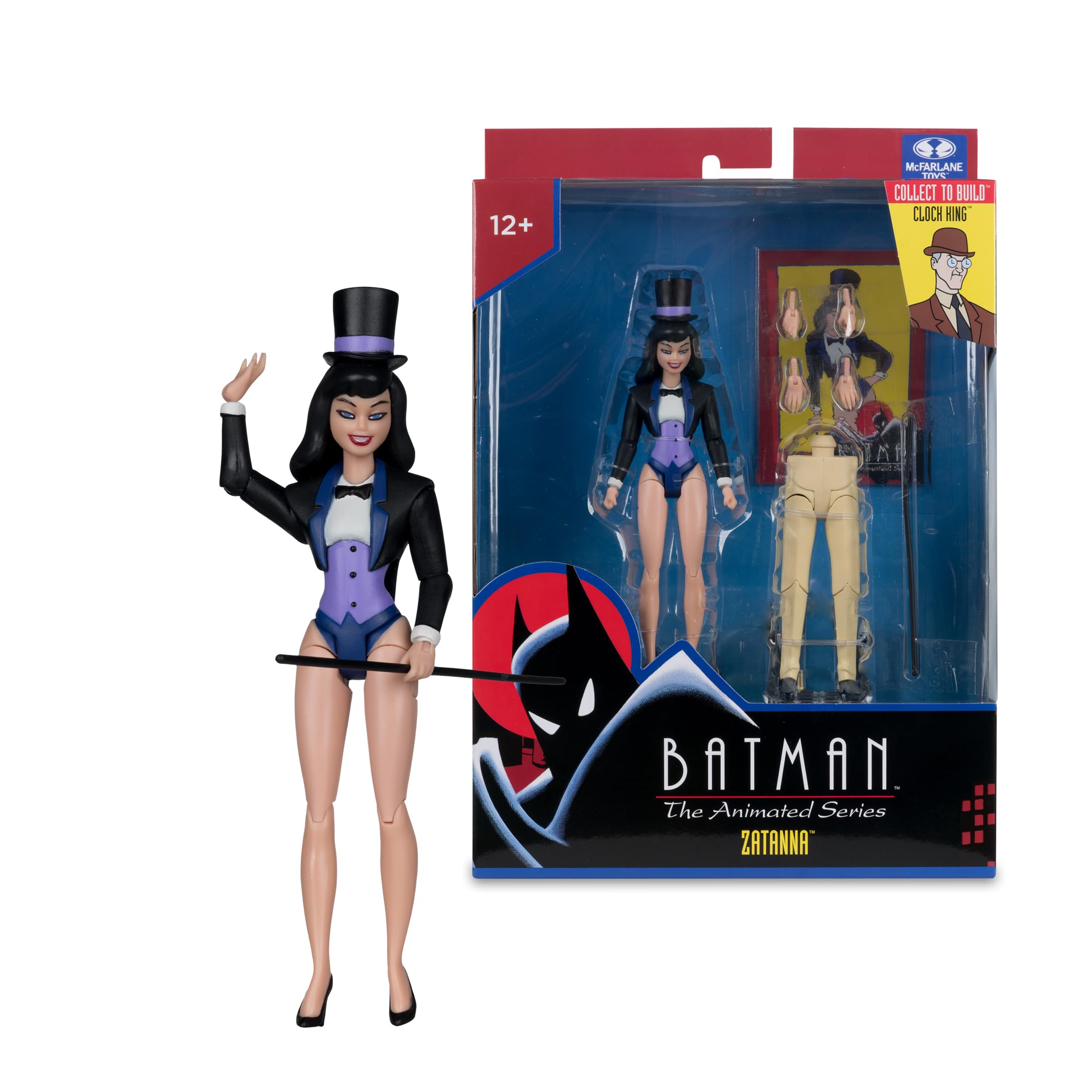 Batman: The Animated Series DC Direct Build-A figurka akcji Wave 7 Zatanna 15 cm