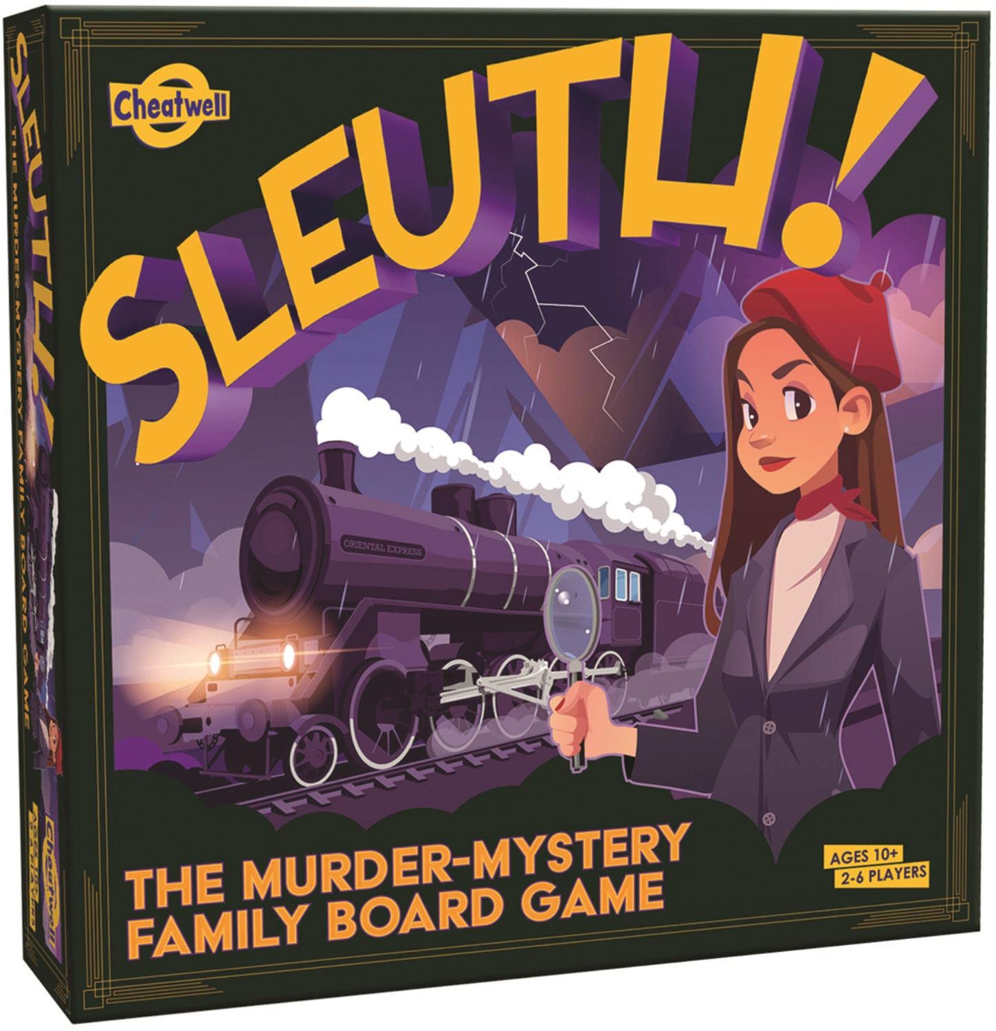 Cheatwell Games Sleuth The Murder-Mystery Family Board Game