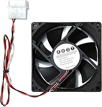 4 DOT FOURDOT COOLINGS 80Mm 3Inch Axial Cabinet Cooling Desktop PC Fan Model 8025 12V Dc (With Molex Smps Connector)
