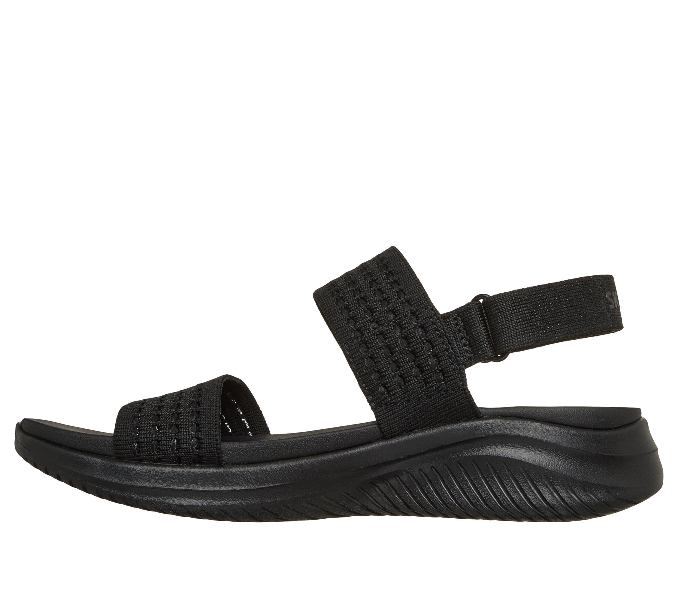 Skechers Ultra Flex 3.0 Sandal, Sandalias Planas Mujer