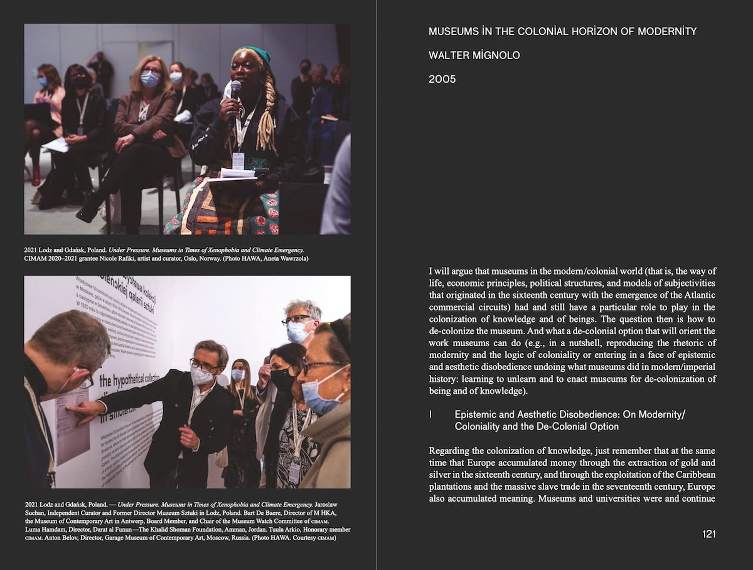 Museums from the Inside. 60 years of CIMAM