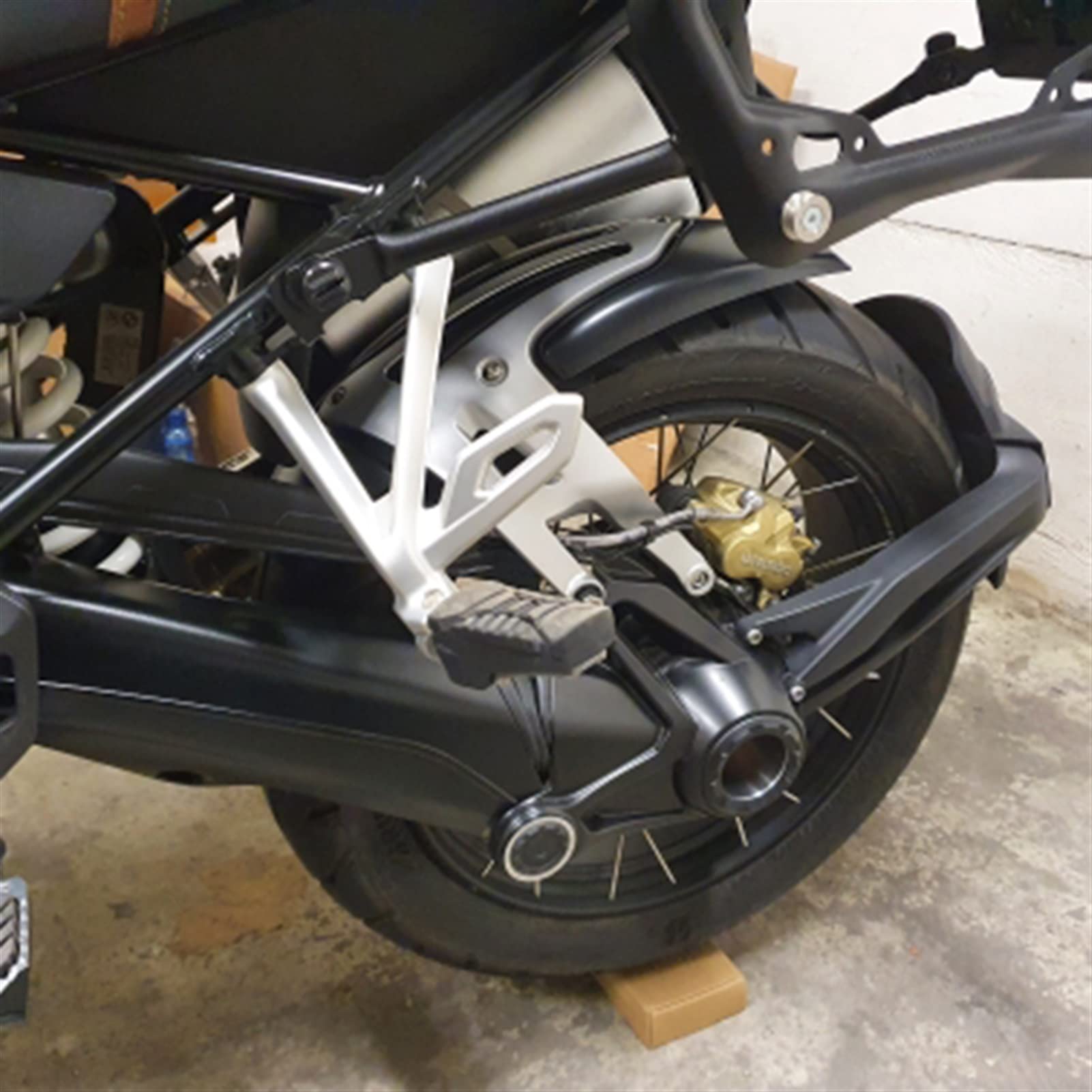 Accesorios De Guardabarros Trasero De Motocicleta Protector De Guardabarros Contra Salpicaduras Para BMW R1250GS LC Para Adventure 2019 2020 Automotor(Negro)