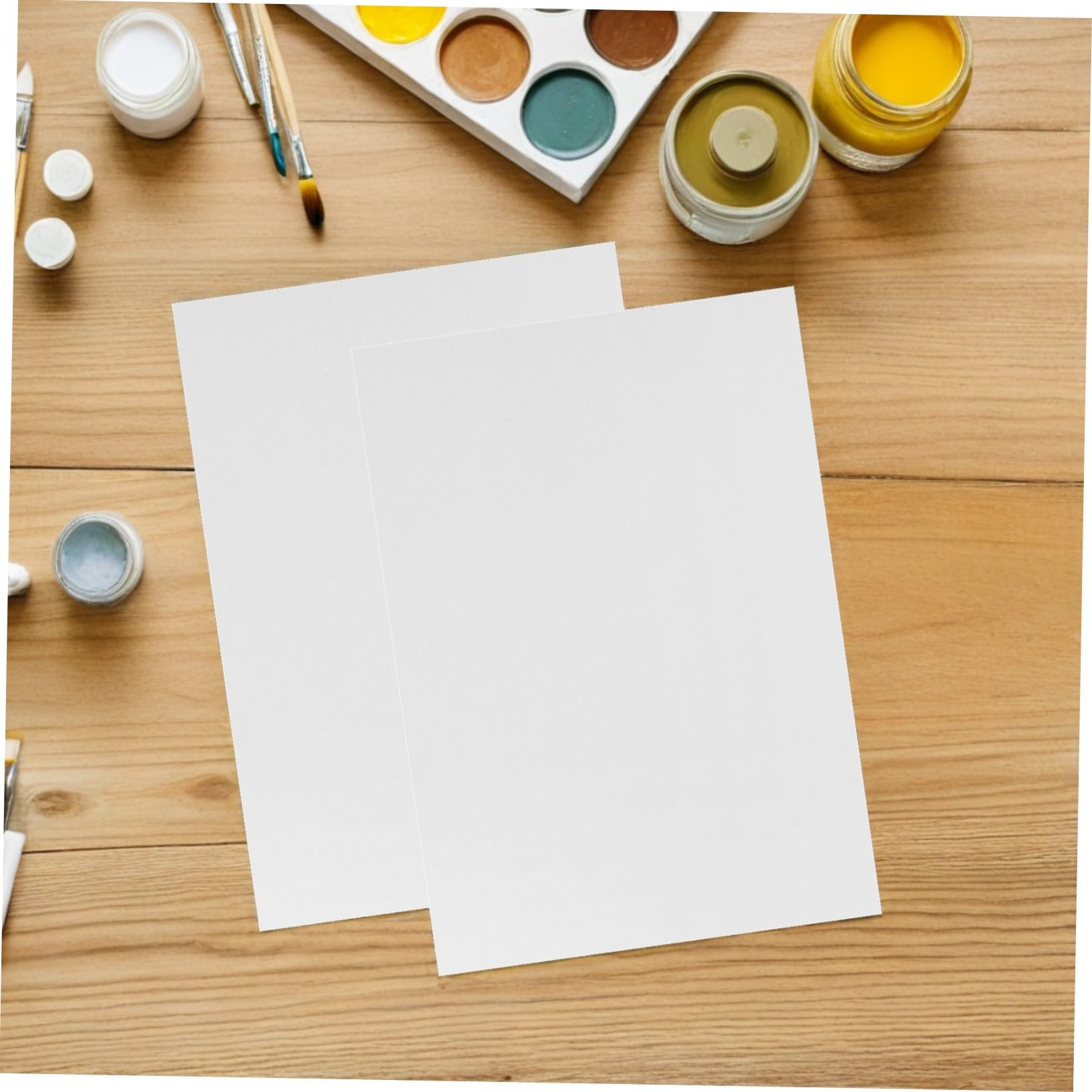 Hohopeti 100pezzi Carta per Acquerelli Blocco per Disegnare e Dipingere Carta Artistica per Ragazzo Ragazza Piccoli Adatta per Lavori Artigianali e Progetti Creativi