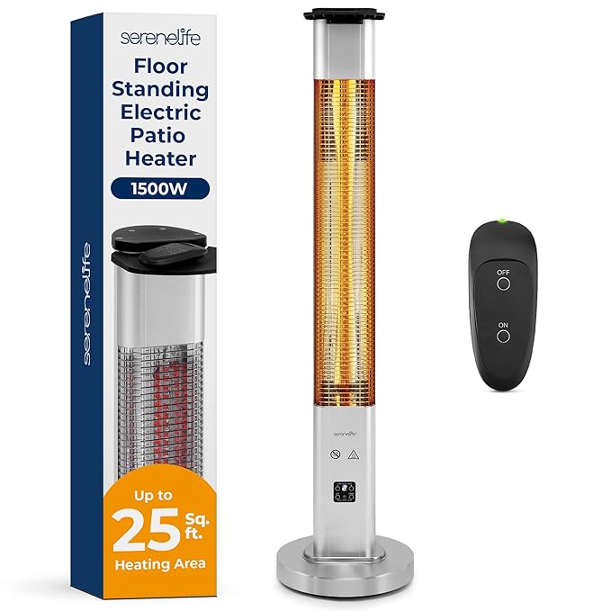 SereneLife Outdoor Electric Patio Heater