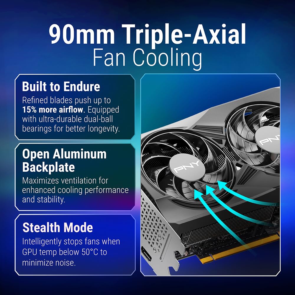 Amazon.com: PNY NVIDIA GeForce RTX™ 5070 Ti OC Triple Fan, Tarjeta