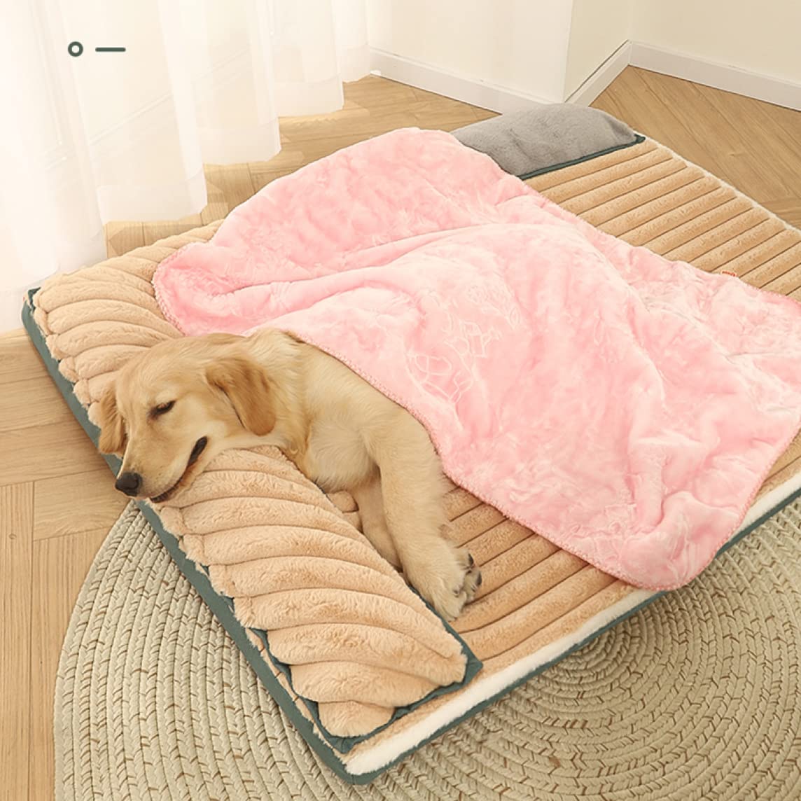 Amazon | [JUI3N] 80*60*13 ペットベッド イヌ ネコ 中型犬 大型犬