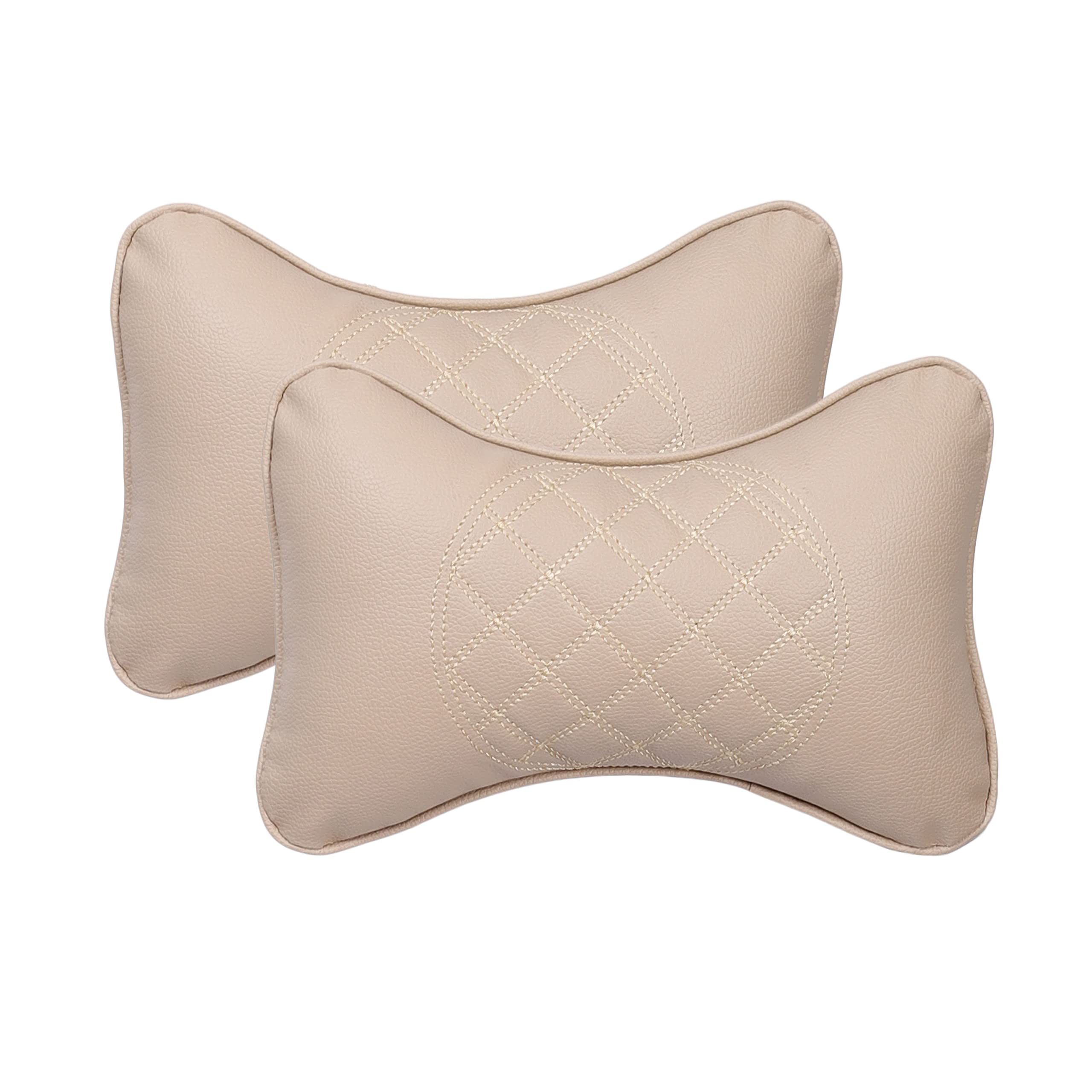 SEVAM Car Neck Rest Pillow, Cushion Neck Support (Beige)-picture-37
