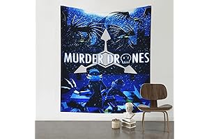 PANKOOCLUB Murder Drones Tapestry: Delight for Fans and Decor Enthusiasts