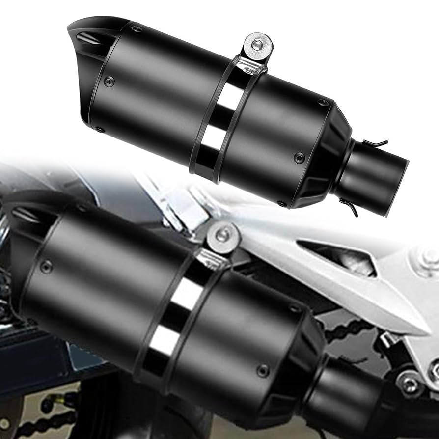 バイクの排気ガス オートバイ排気サイレンサー ステンレス