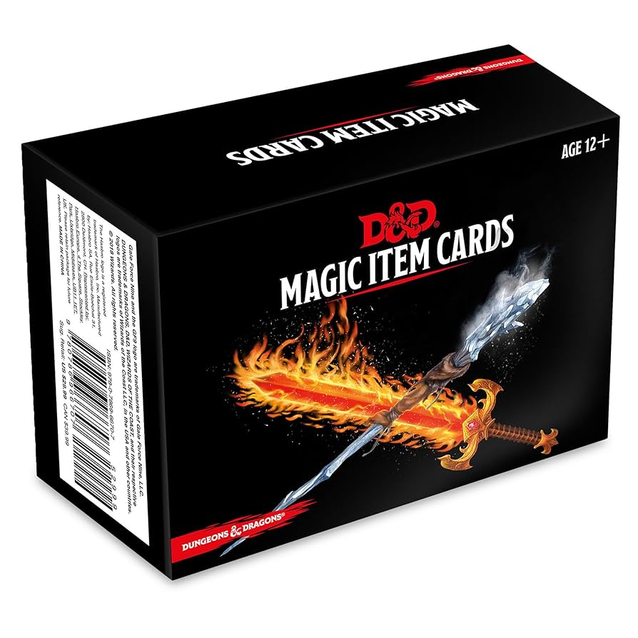 D&D MAGIC ITEM CARDS ダンジョンズ＆ドラゴンズ Amazon.co.jp: D&D Magic Item Cards : Wizards: おもちゃ