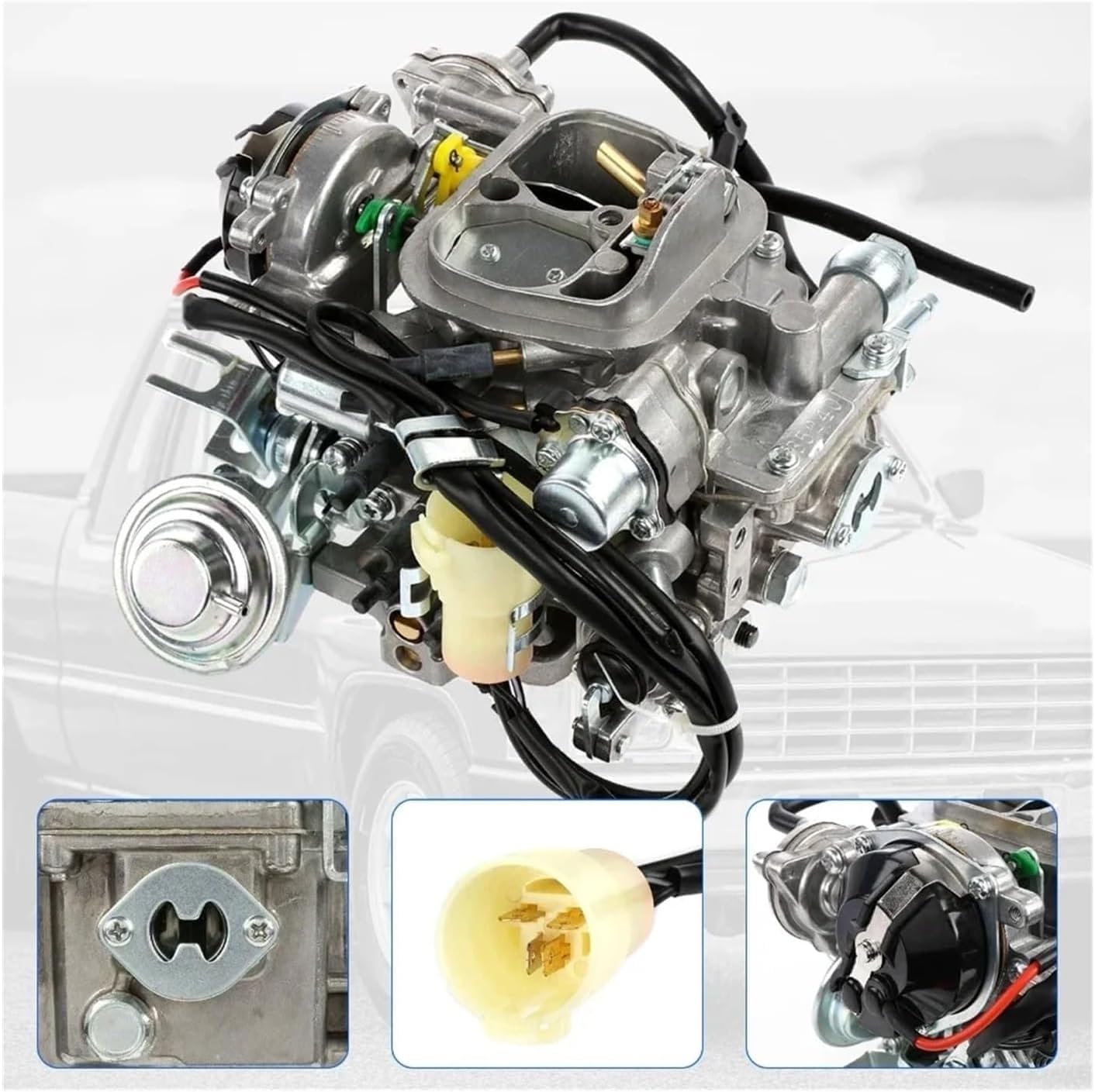 Automatic Choke Car Carburetor Heavy Duty Zinc Alloy Compatible for 2 Barrel 22R Engine 1981-1987 TOY-505 335290 2366cc C4036