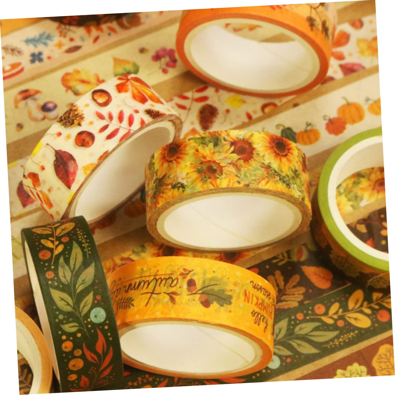 NUOBESTY 40rollos Washi Tape Vintage Para Manualidades Para Scrapbooking Papel Adhesivo Para y Proyectos