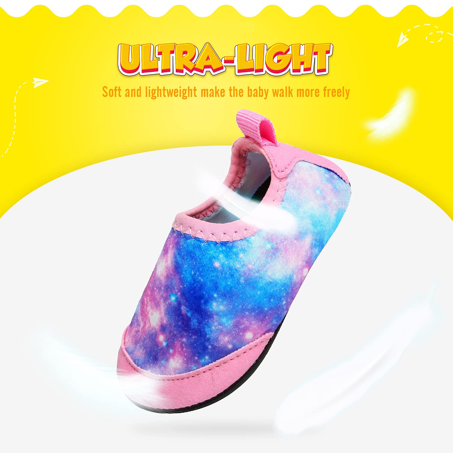 Chaussures Aquatiques Enfants Chaussures d'eau Bébé Séchage Rapide Chaussures Aqua pour Piscine Plage Garçons Filles - 4