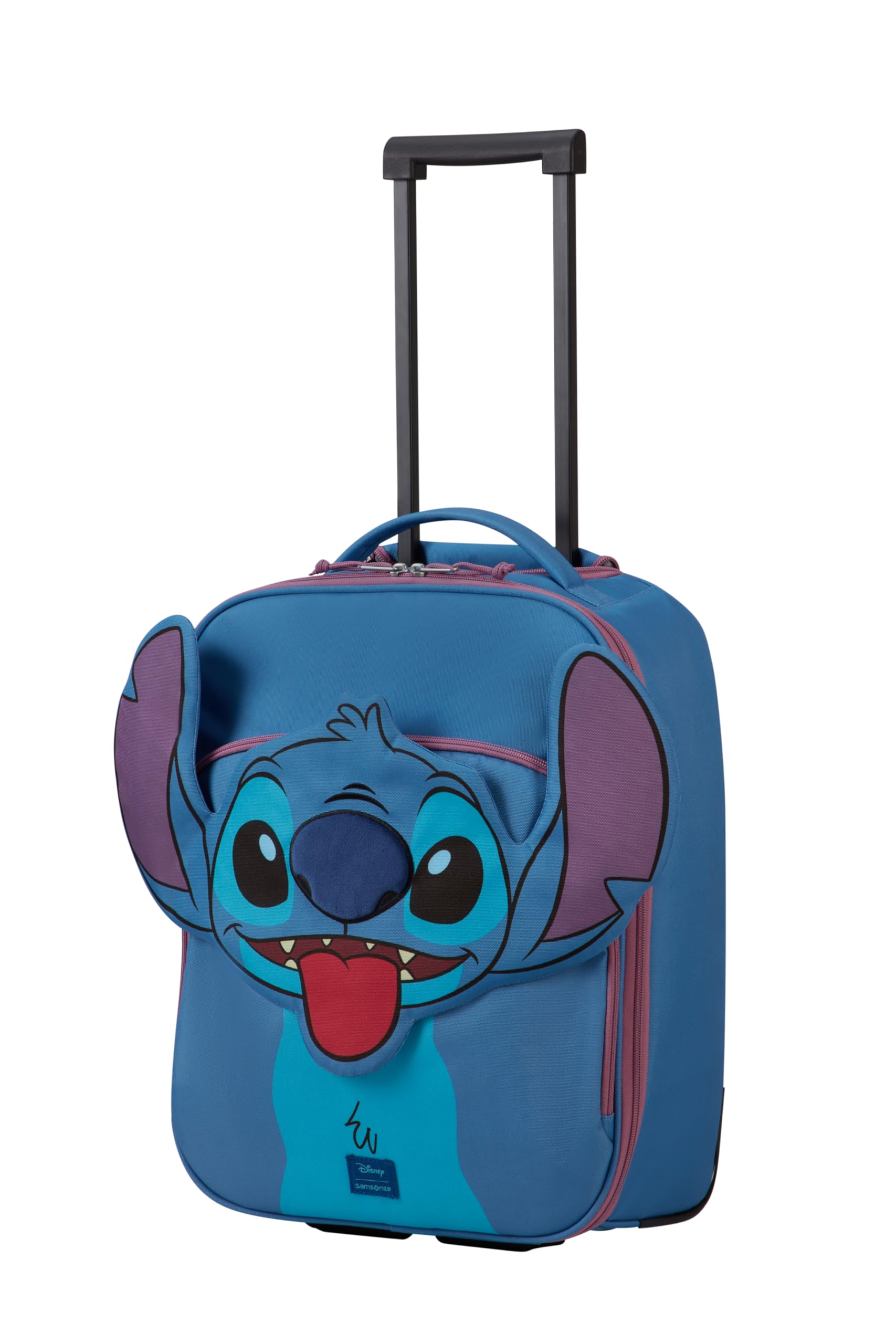 Samsonite Sammies Disney Stitch, Dzieciecy Trolley Kabinowy 2 Kólka 45x36x19 cm, Walizka Kabinowa Kompatybilna z EasyJet, Walizka Underseat dla Dzieci, 30L