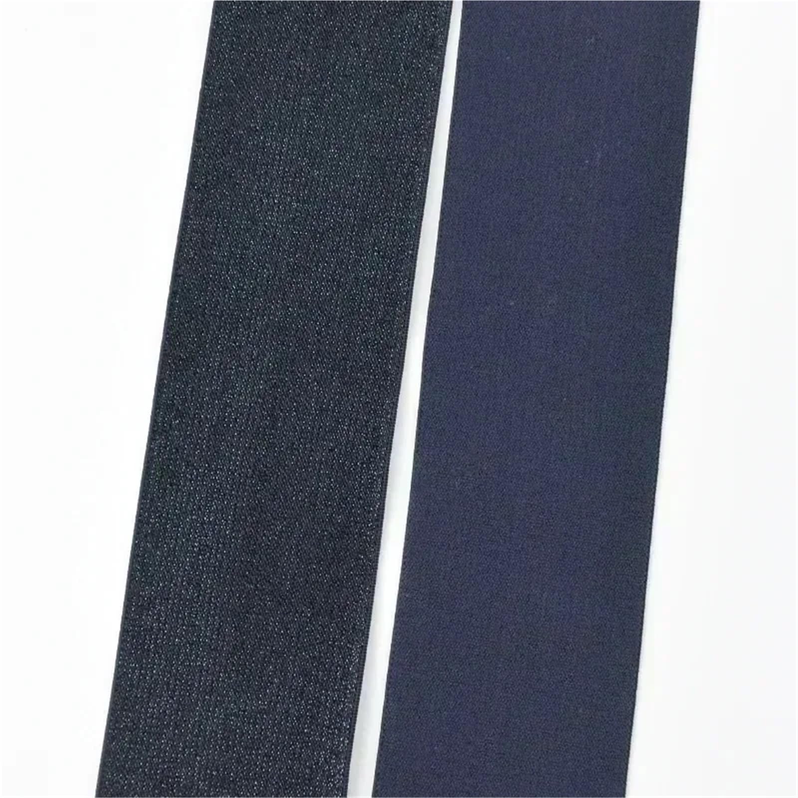 Bandas elásticas de nailon de 2/5/10M, bandas de goma for cinturón de costura, eslinga, ropa, pantalones, decoración de cintura, cinta elástica, accesorios DIY(Blue1,10Meters,40mm)