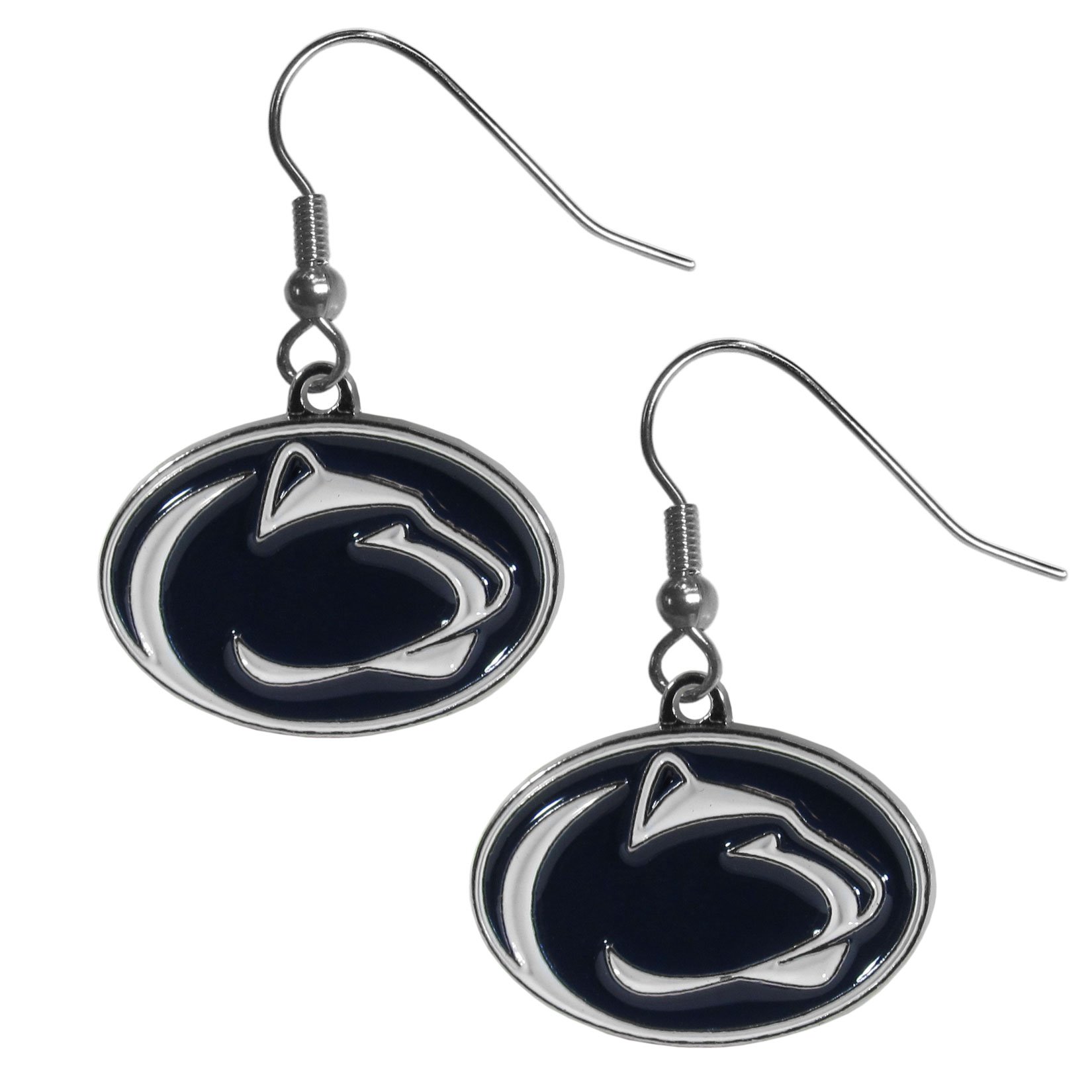 Siskiyou Sports NCAA Chrome Dangle Earrings