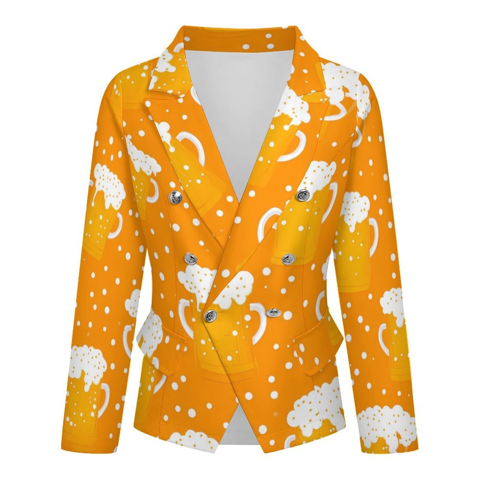 Tazze da birra modello casual da donna blazer leggeri abiti giacca cappotti per viaggi eventi uso quotidiano
