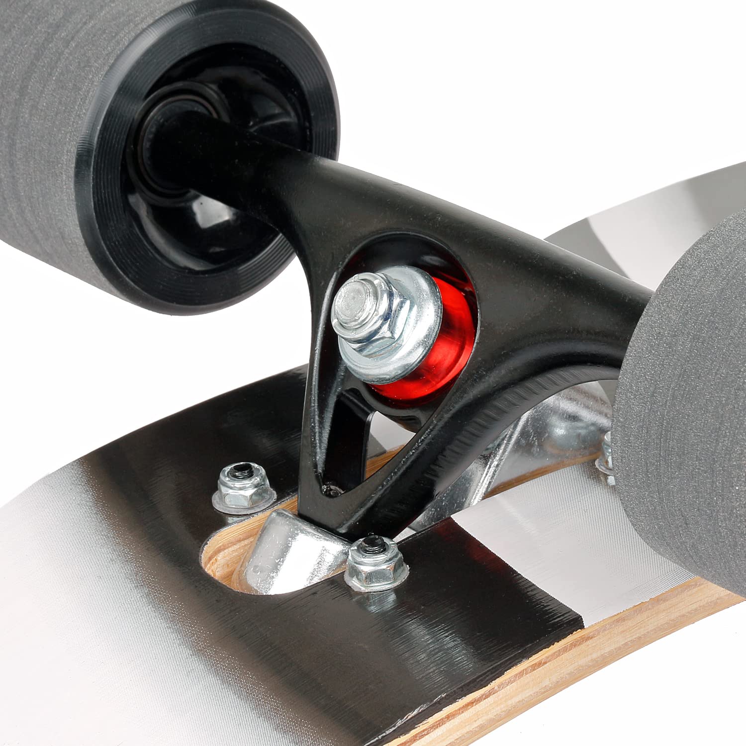 FunTomia Longboard Camber avec roulement à billes Mach1 en céramique Flex1 Drop Through Cruiser Freeride Skaten Planche complète avec outil en T