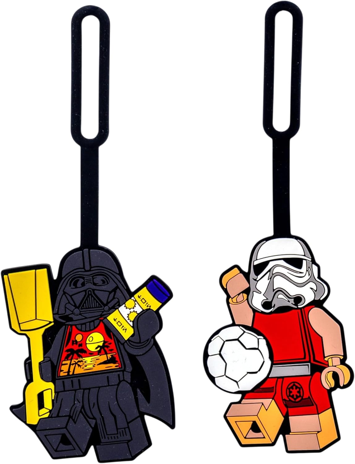 LEGO Star Wars Darth Vader & Stormtrooper Vacation Bag Tag Bundle