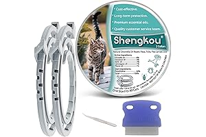 Seresto Flea & Tick Collar for Cats (2-Pack) | 12-Month Protection |Waterproof|...