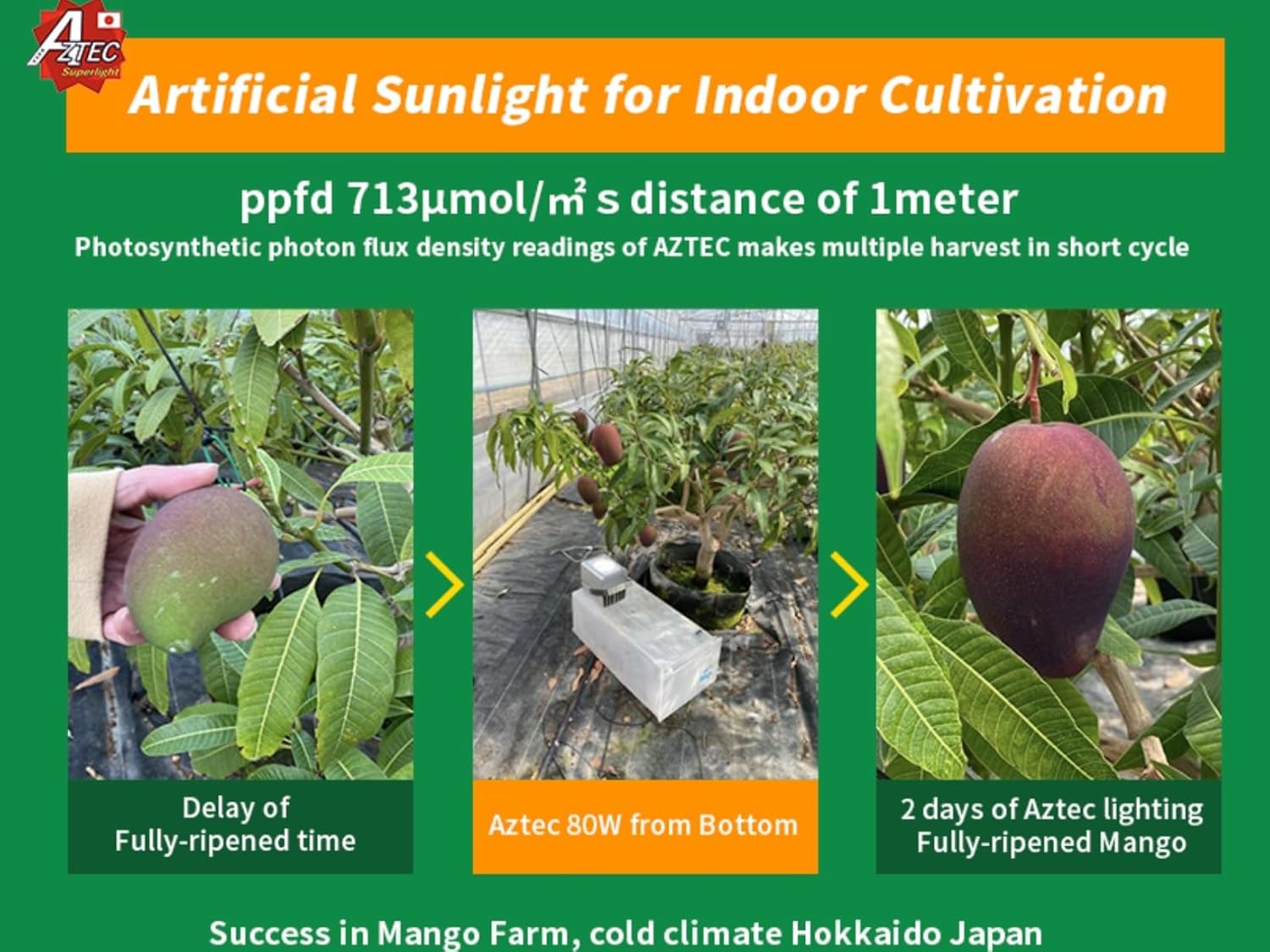 Aztec Super Led Light 80w