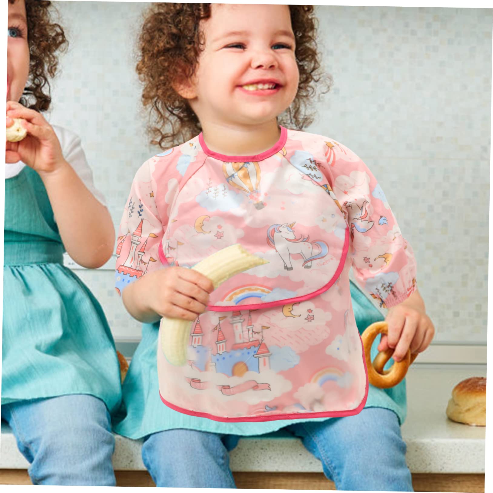 ibasenice tute per bambini bavaglini per i più piccoli bavaglini in cotone bavaglini sbavati abbigliamento clothes bavaglino impermeabile per bambini comodo bavaglino rosa
