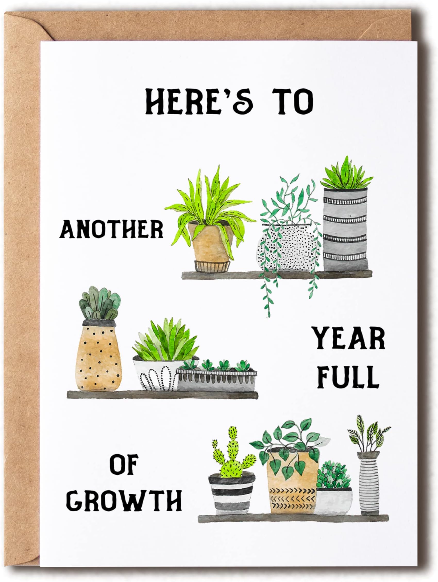 Legacy Morning Desert Light Blue 5.5 x 4.25 Paper Birthday Greeting Seeds Card