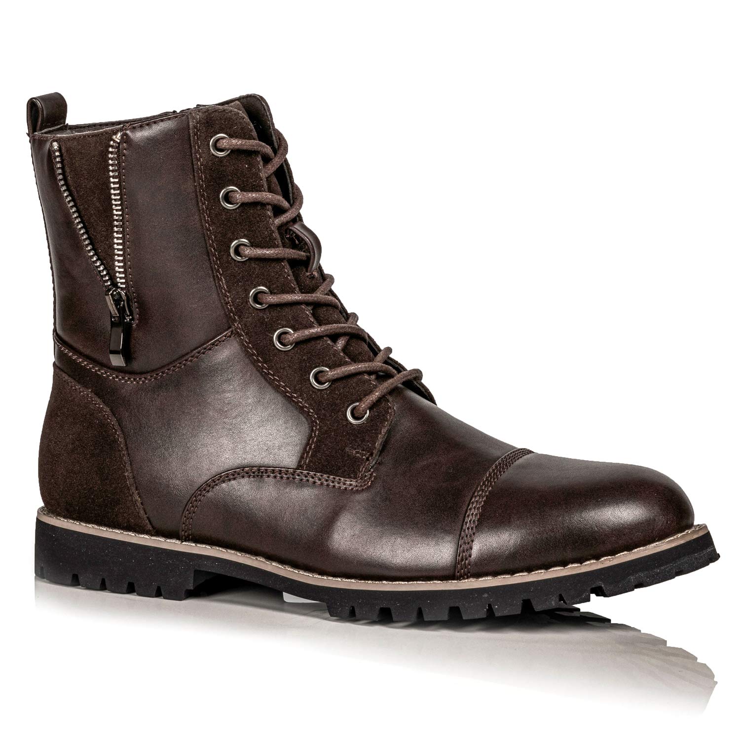 Metrocharm MC313 Mens Lace Up Cap Toe Formal Dress Casual Fashion Oxford Boot
