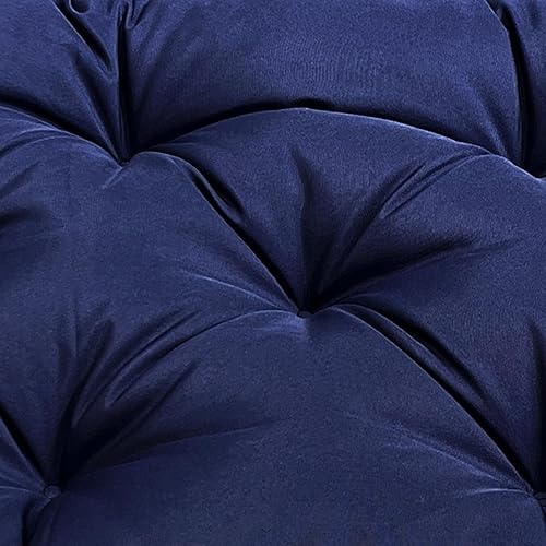 Miniatura 5 de SUMURI Cojines de columpio para porche, cojín de banco impermeable para muebles de exterior, cojines de repuesto lavables de 2 a 3 plazas, cojines