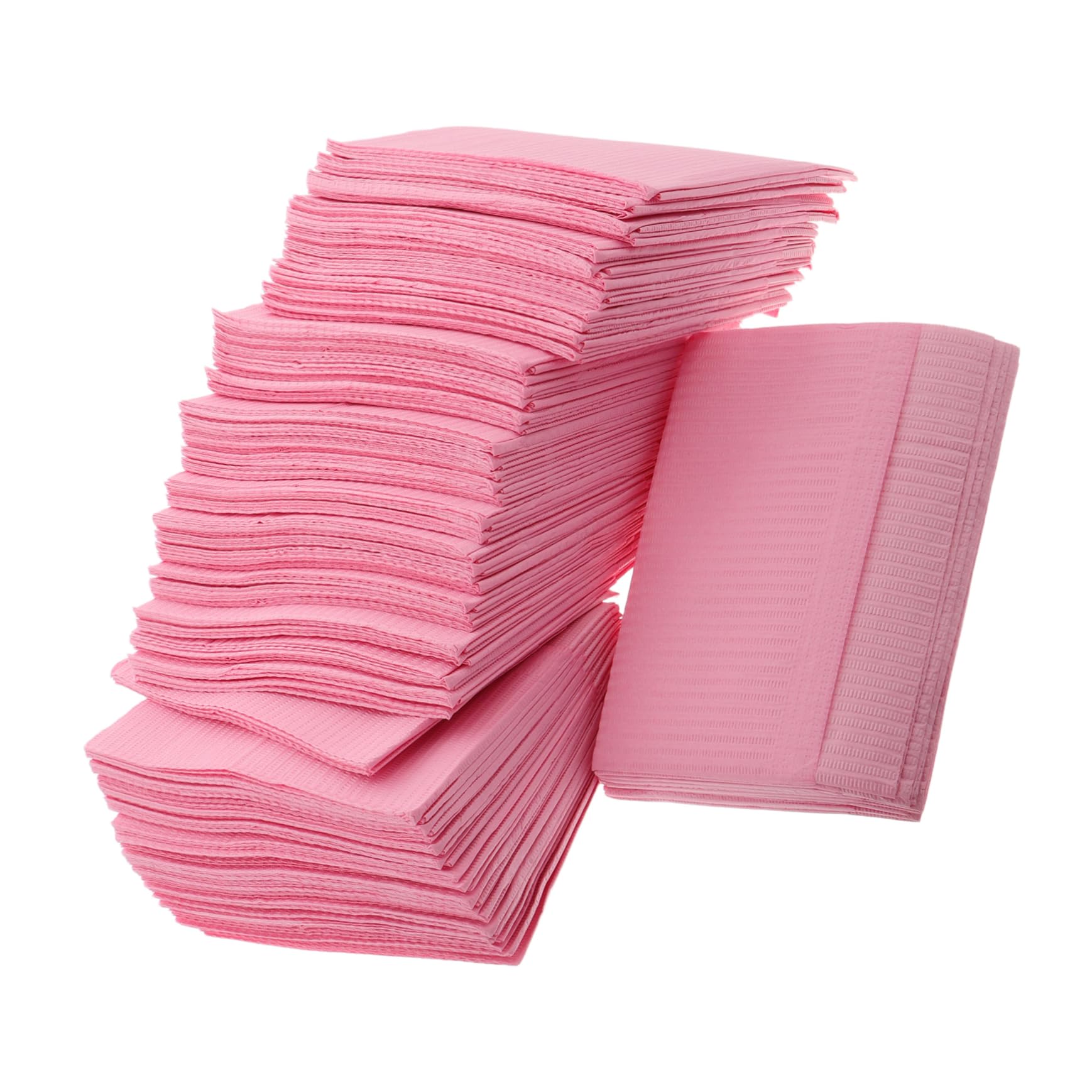 Healvian Tappetino per Unghie Monouso Rosa 125 Pezzi, e Non Tessuto, per Salone Manicure, Protezione Tavolo | Supporto Mano Comodo, Sostituzione Rapida, per Manicure e Salone, Accessori Tavolo