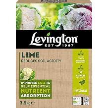 Levington Lime 3.5kg | Garden Soil Acidifier Corrector & pH Raiser | Neutralises Acidic Soil for Vegetables, Lawns & Flowers | Reduces Moss | Improves Nutrient Uptake & Soil Structure | 3.5kg