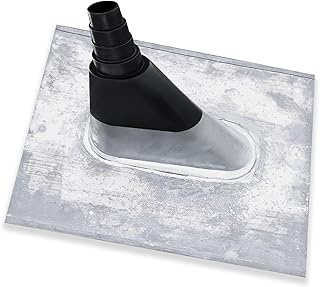 Premium X Bleiziegel Bleipfanne Dachpfanne Dachabdeckung Blei Pfanne Ziegel biegbar inkl. Gummimanschette Wetter beständig