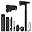 LIANTRAL Camping Axe, Folding Survival Hatchet Axe Tactical Camp Axe for Outdoor Adventure