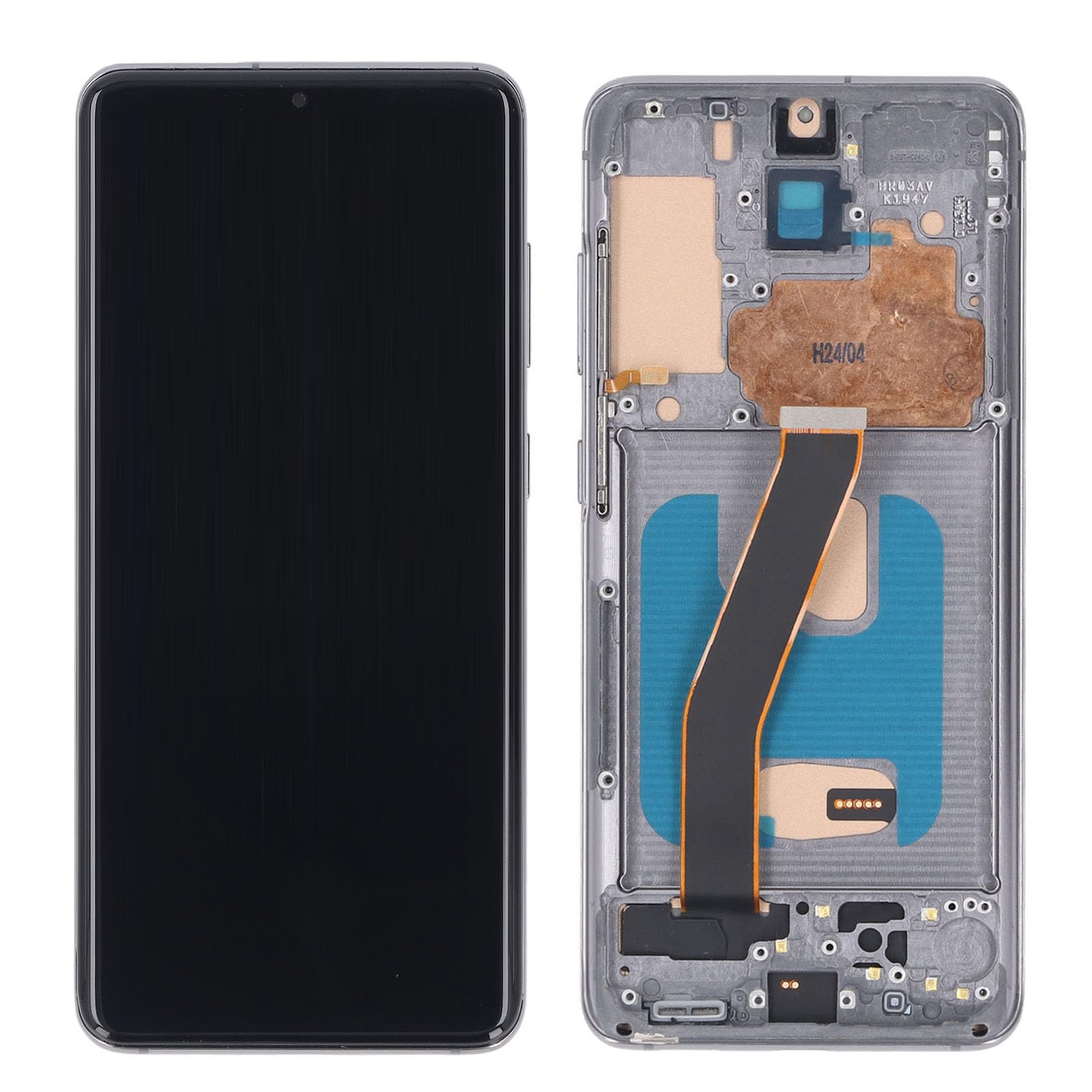 Goshyda Zespół Digitizera z Ekranem Dotykowym Wyświetlacza LCD do S20 5G G981, Wymiana Ekranu LCD Telefonu z czułością na Dotyk o Wysokiej Rozdzielczości, Naprawia Pęknięcia i Problemy z