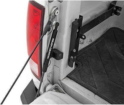 Rough Country Tailgate Assist for Ram 1500/2500/3500 2010-2026 & Classic - Smooth, Safe & Controlled Tailgate Lowering