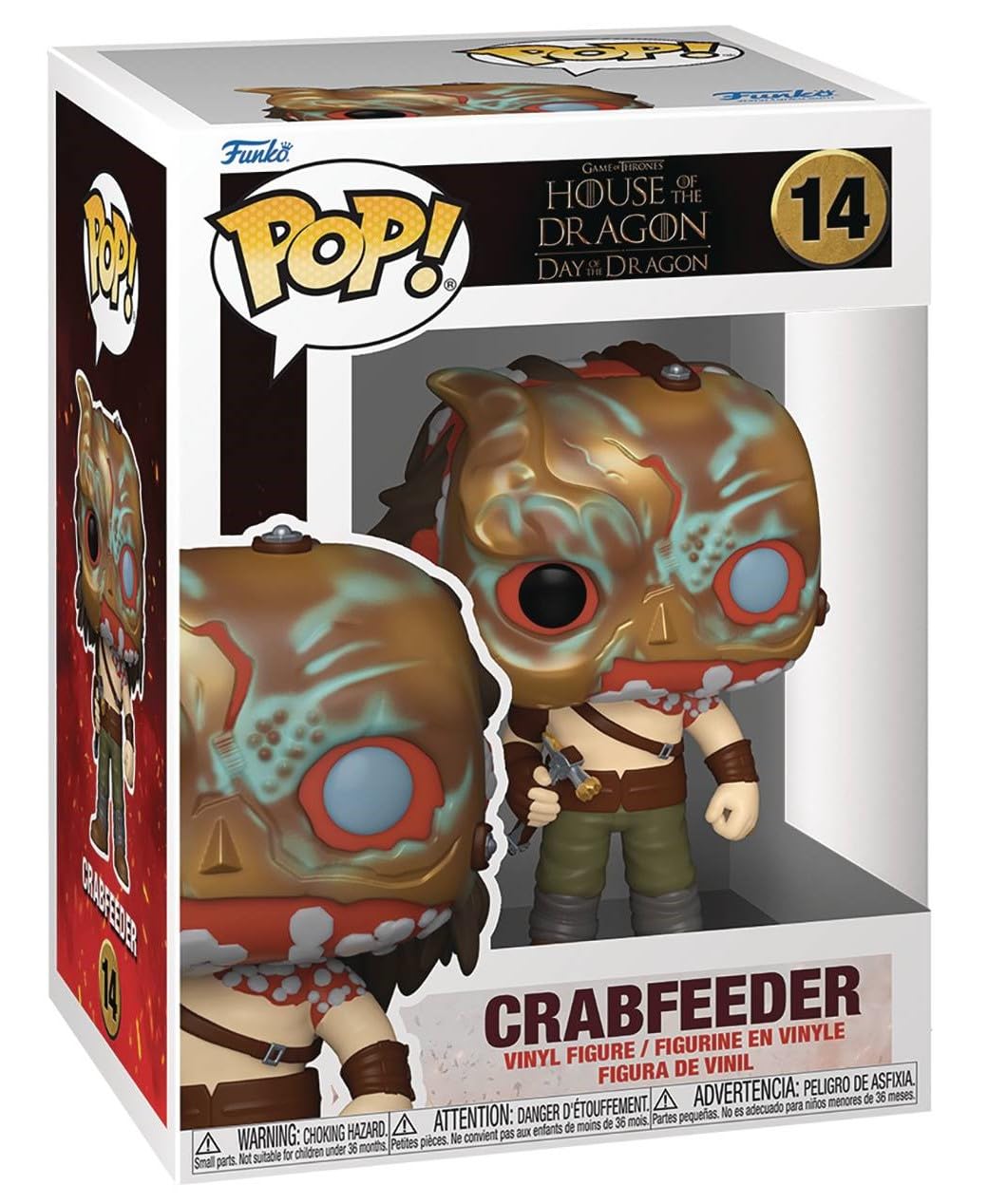 funko pop ドラゴン他（ゲーム・オブ・スローンズ） Amazon.com: POP TV: House of The Dragon - Crabfeeder Funko Vinyl