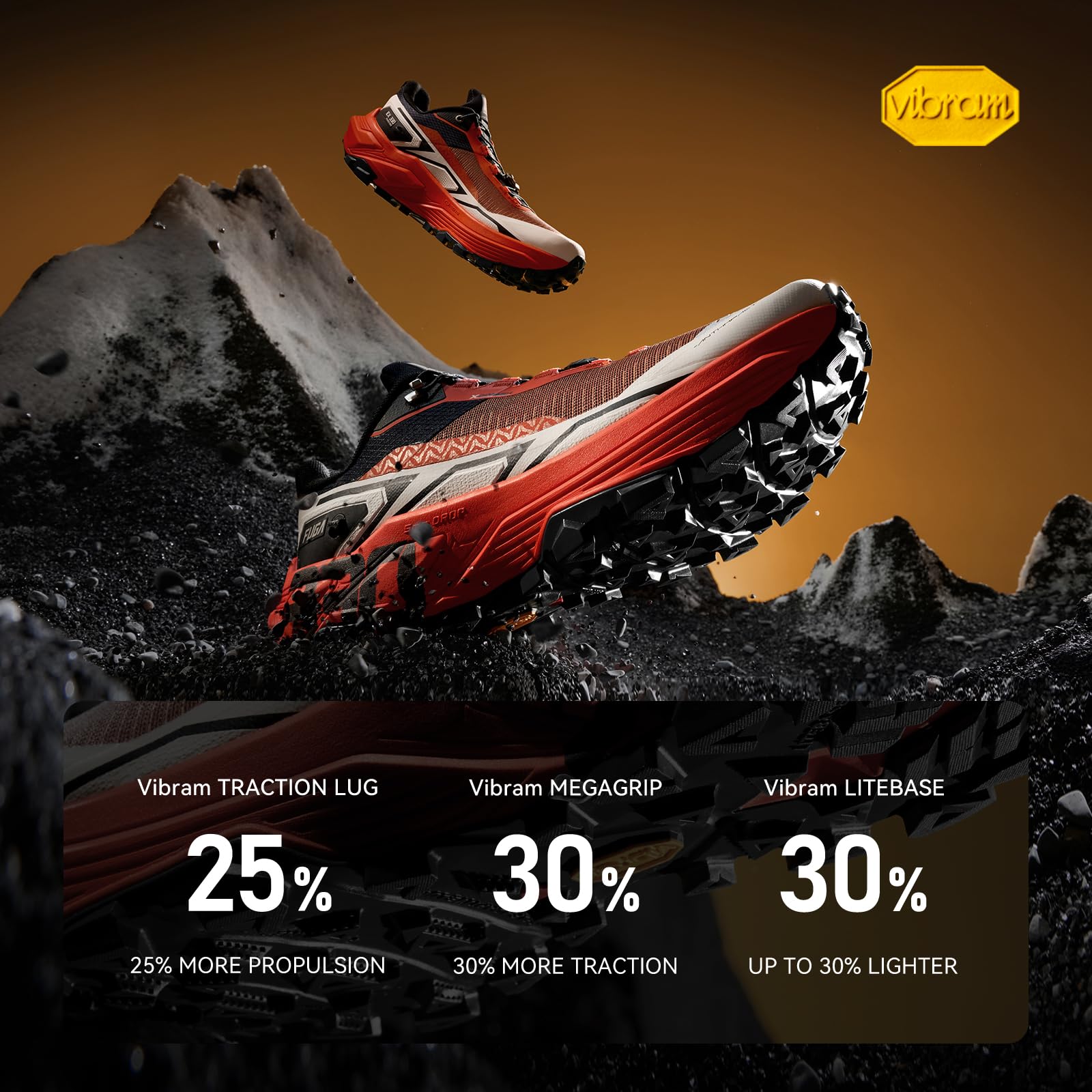 KAILAS Fuga EX 330 - Zapatos de correr para hombre, ligeros, antideslizantes, transpirables, transpirables, para correr, caminar