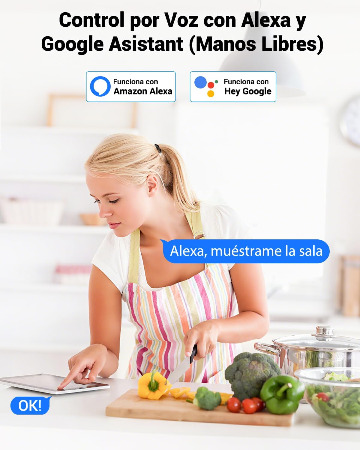 Voice Control with Alexa and Google Assistant
