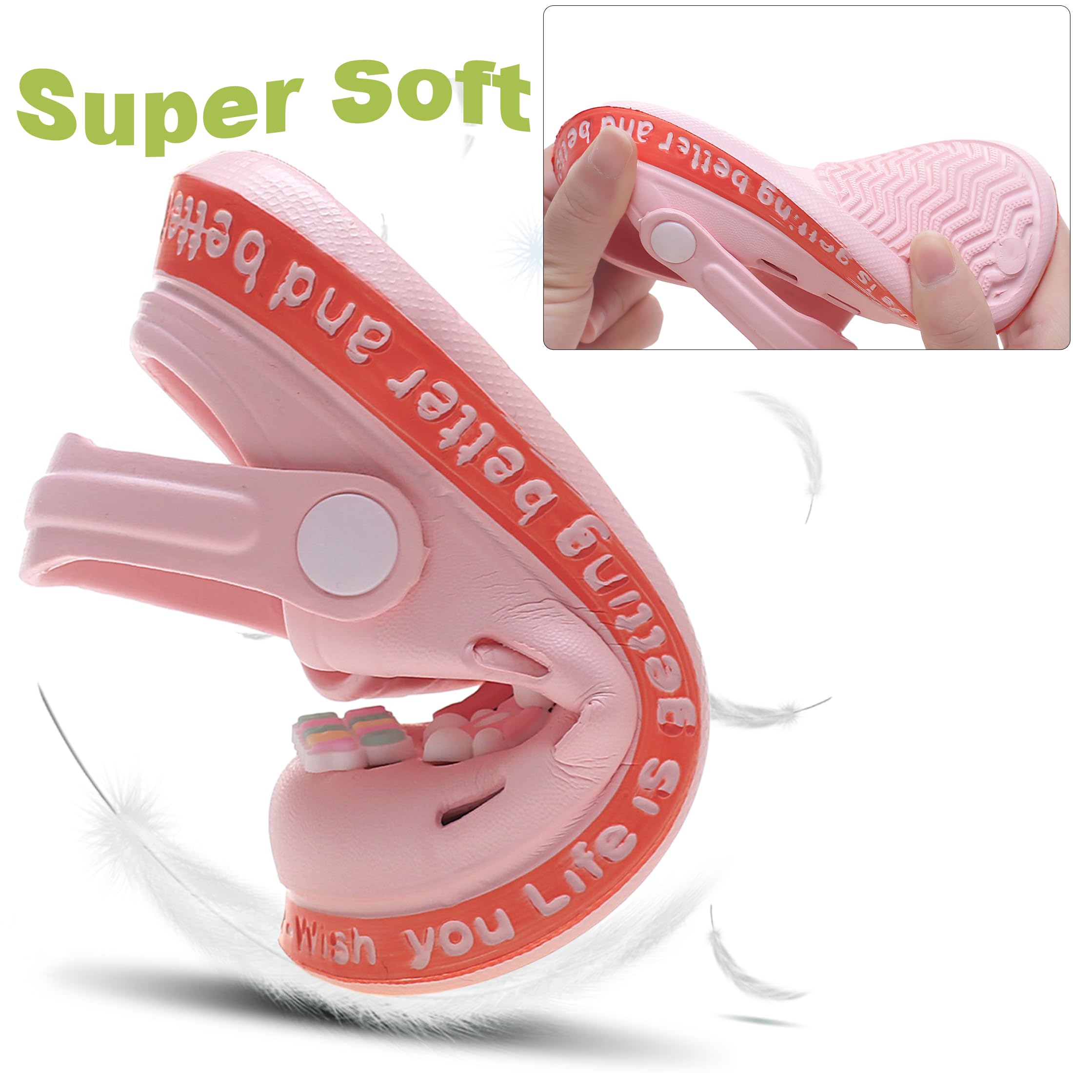 Sandali Estivi Bambina Unisex - Bambini Zoccoli e Sabot Pantofole Bambino Sandali Spiaggia