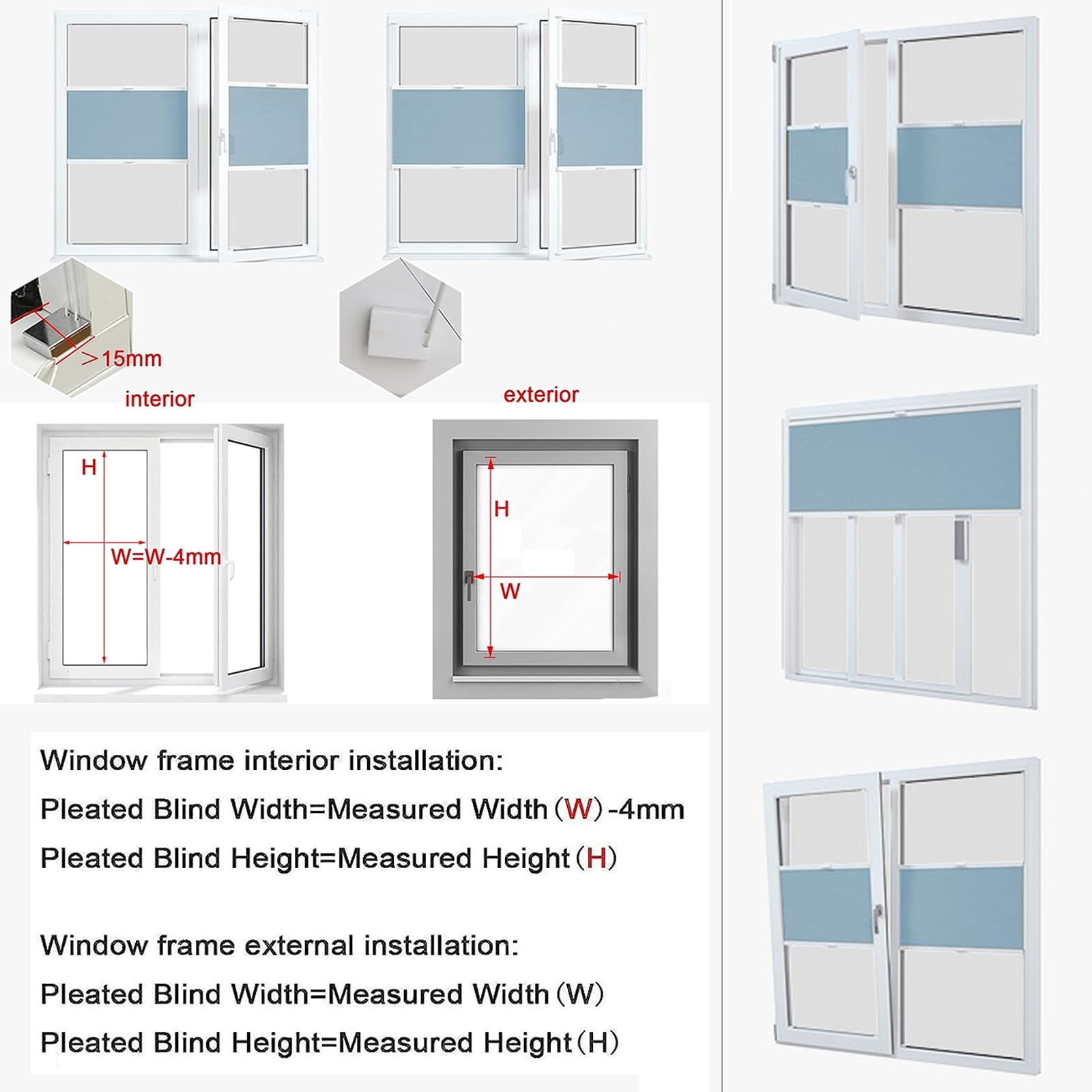 Amazon｜ロールスクリーン ハニカムスクリーン コードレスタイプ 上下