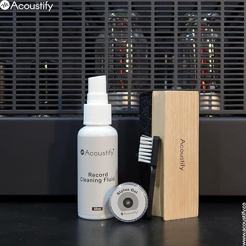 Miniatura 3 de Kit de limpieza de discos de vinilo, paquete todo lo que necesitas, completo 4 en 1, incluye cepillo de registro de terciopelo ultrasuave, líquido