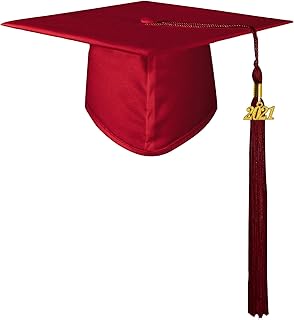 2022 Tocco Laurea Cappello Uomo Donna Cappello per Laurea Diploma Berretto Universitario Adulti 12 Colori