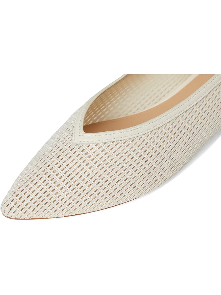 Khaki Veronica Beard Bancroft Mesh Ballerina/Skimmer Shoes