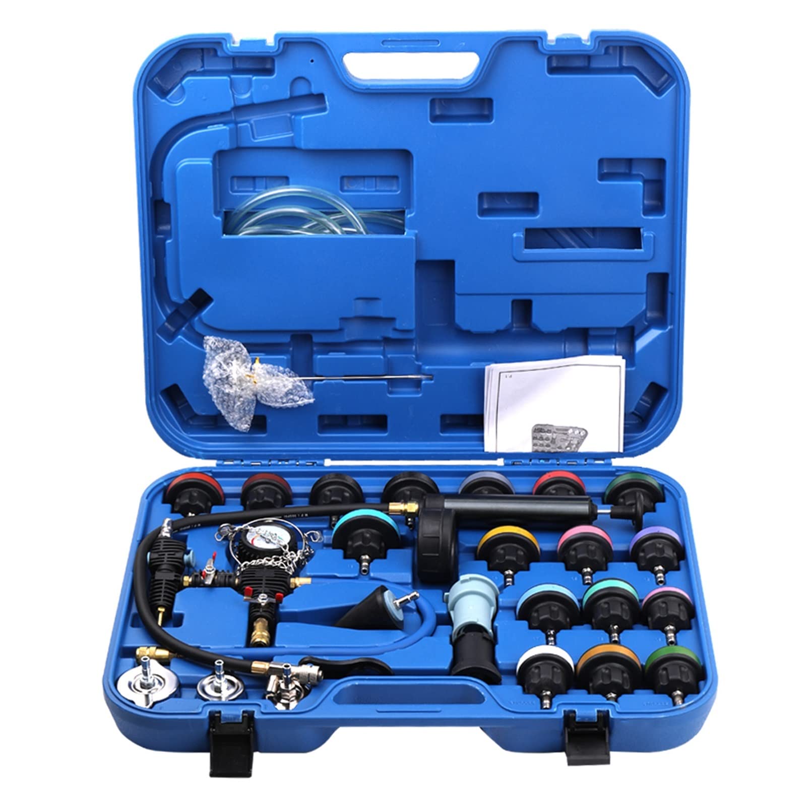 Buy WFWJSKJ Coolant Pressure Tester Kit 28pcs Universal Radiator