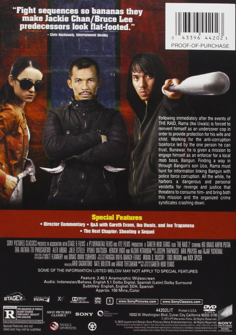 Iko Uwais Watch The Raid Indonesian English Subtitles The Raid Dvd - Main Image