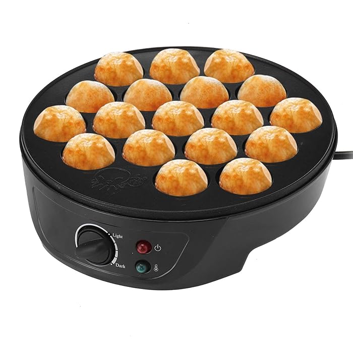 Buy Electric Takoyaki Maker, NonStick Aluminum Cast Iron Takoyaki Pan