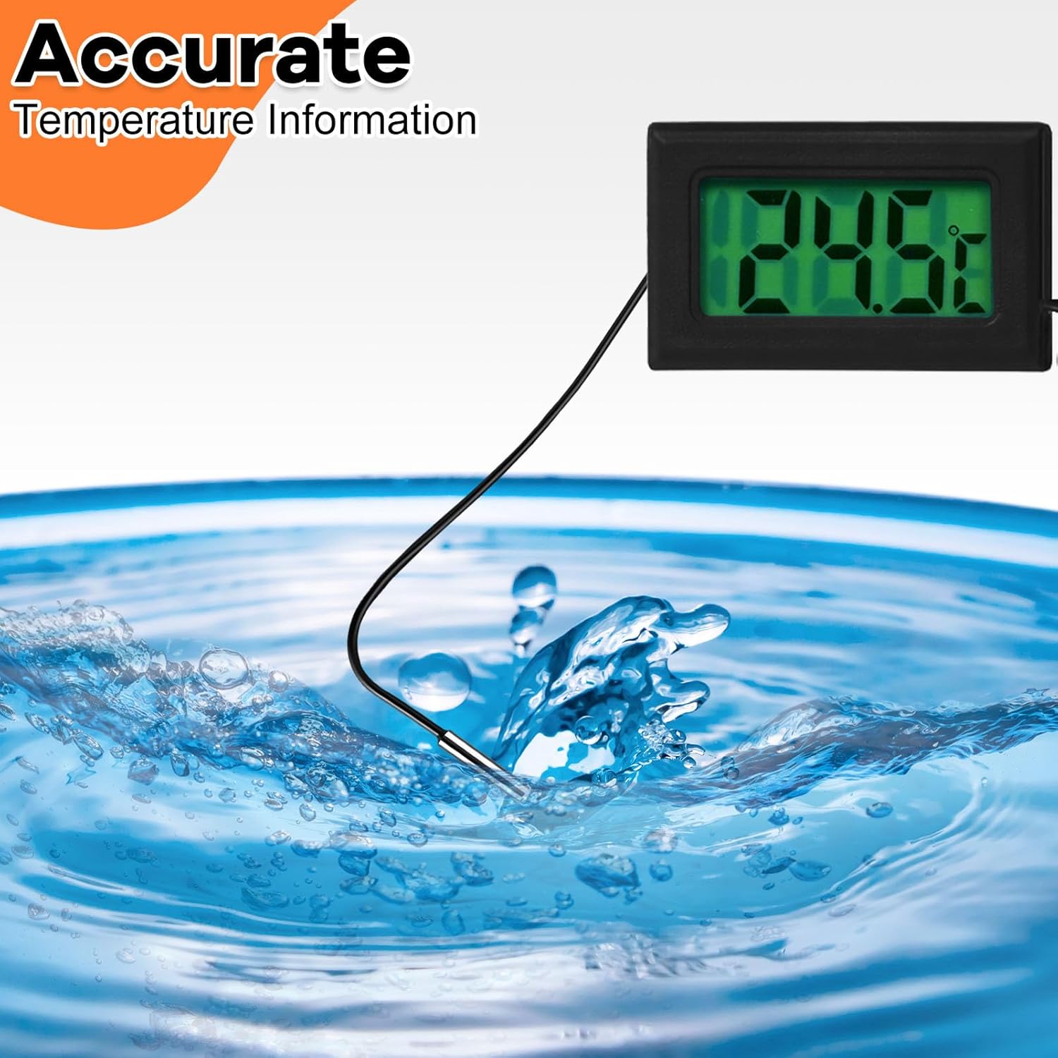 Portable Shower with Heater, 2500mAh Rechargeable Portable Camping Shower Pump with Light, 5 Gal Foldable Bucket, Digital Display for Hiking, Travel, Pets & Car Washing, Wartering Plants