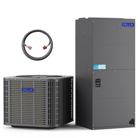 DELLA 47,000 BTU Ducted Central Air Conditioner with Multi-Position Air Handler, 18 SEER2 208-230V,… — $3,654.96 (15% off)