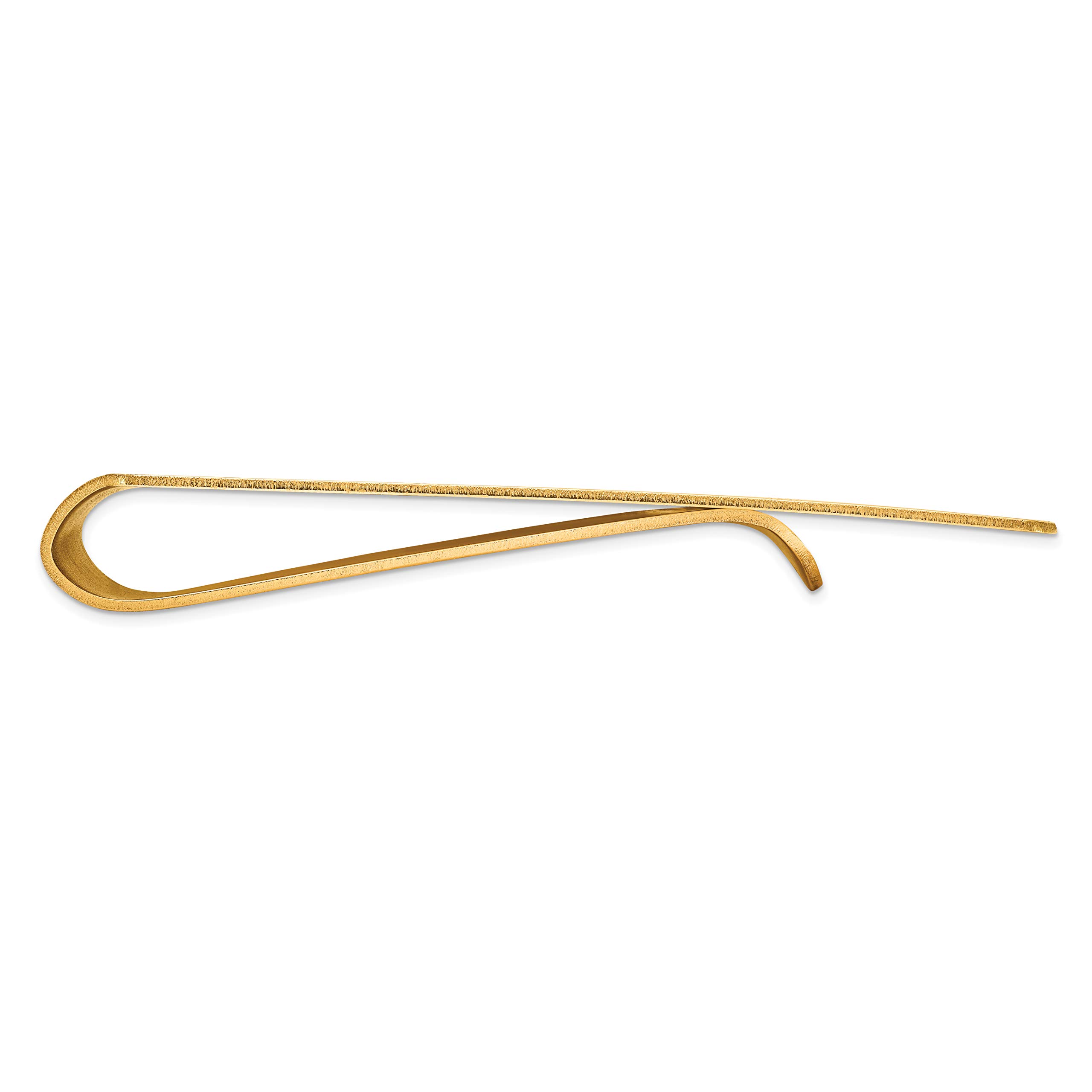 Men's 14k Yellow Gold Money Clip Fine Jewelry For Men Gifts For Him